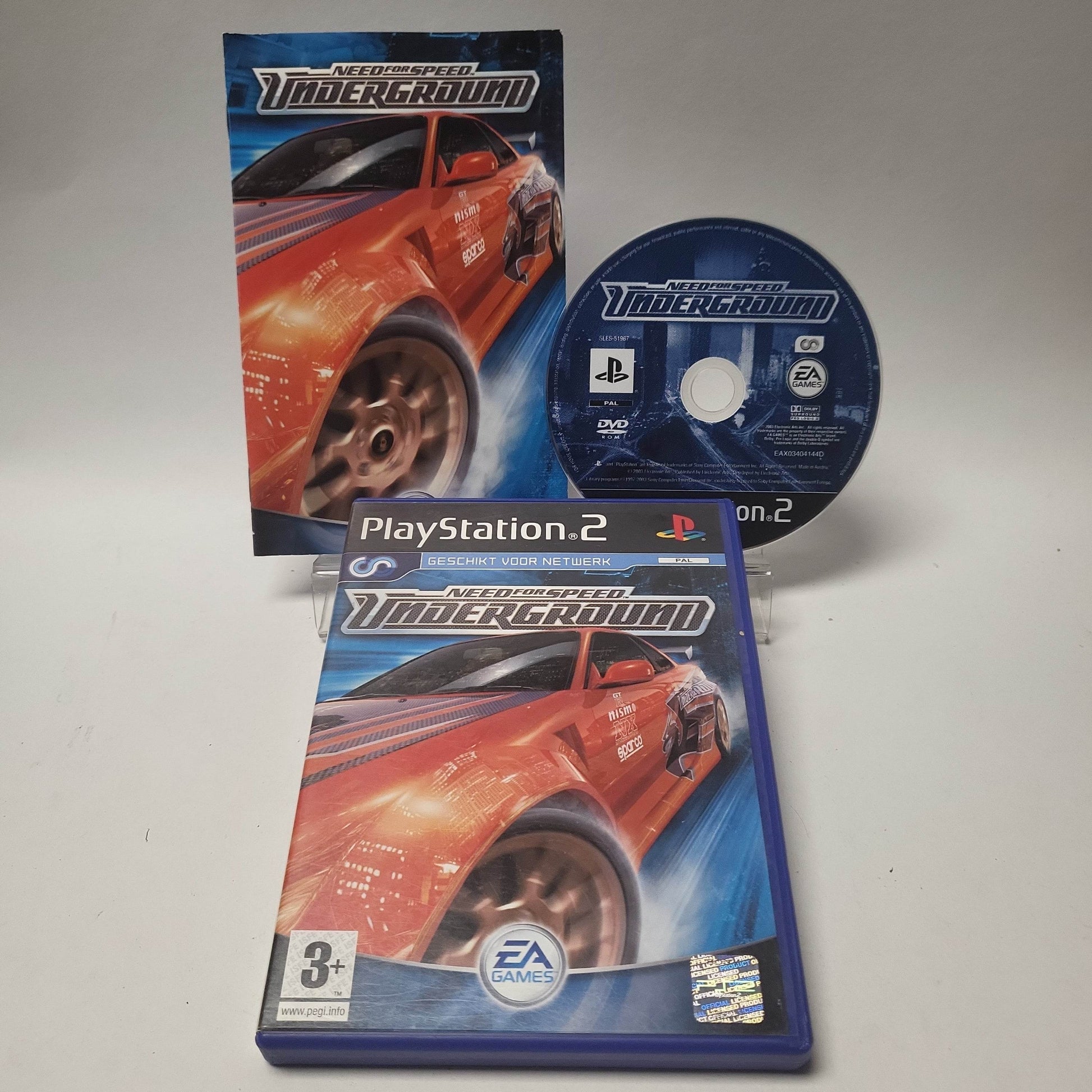 Need for Speed Underground Playstation 2 - Feniks Gameshop
