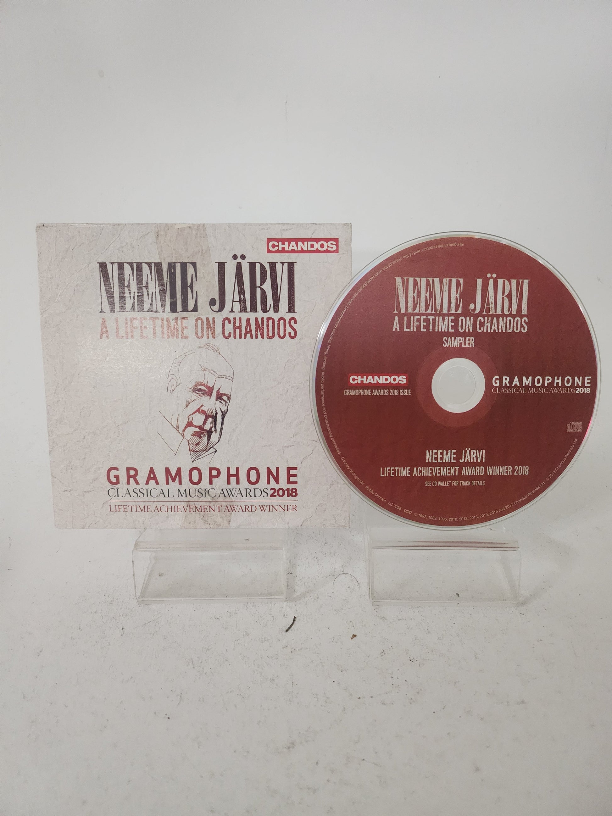 Neeme Jarvi: a Lifetime on Chandos CD Single - CD Single