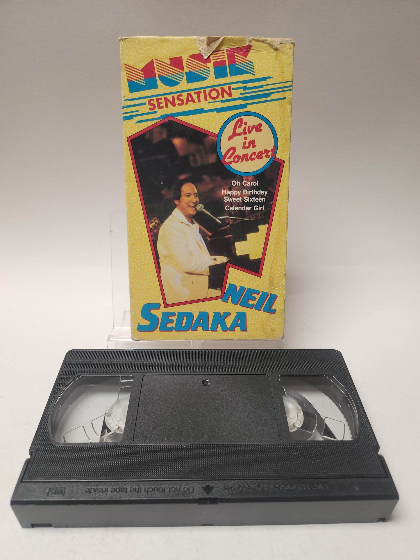 Neil Sedaka Musik Sensation VHS - Feniks Gameshop