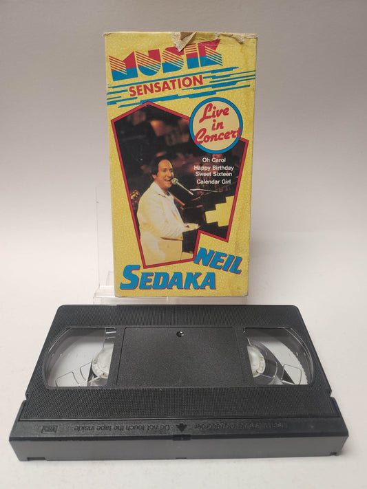 Neil Sedaka Musik Sensation VHS - Feniks Gameshop