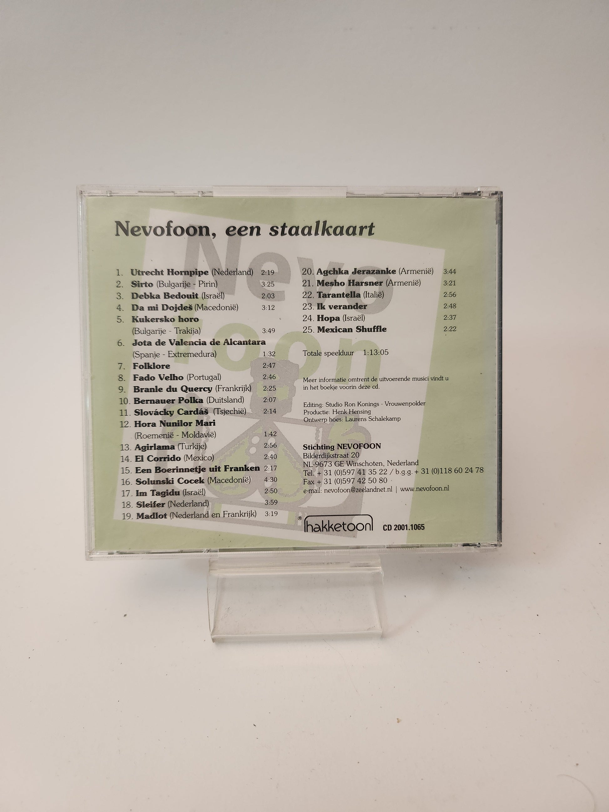 Nevofoon een Staalkaart CD - Cd