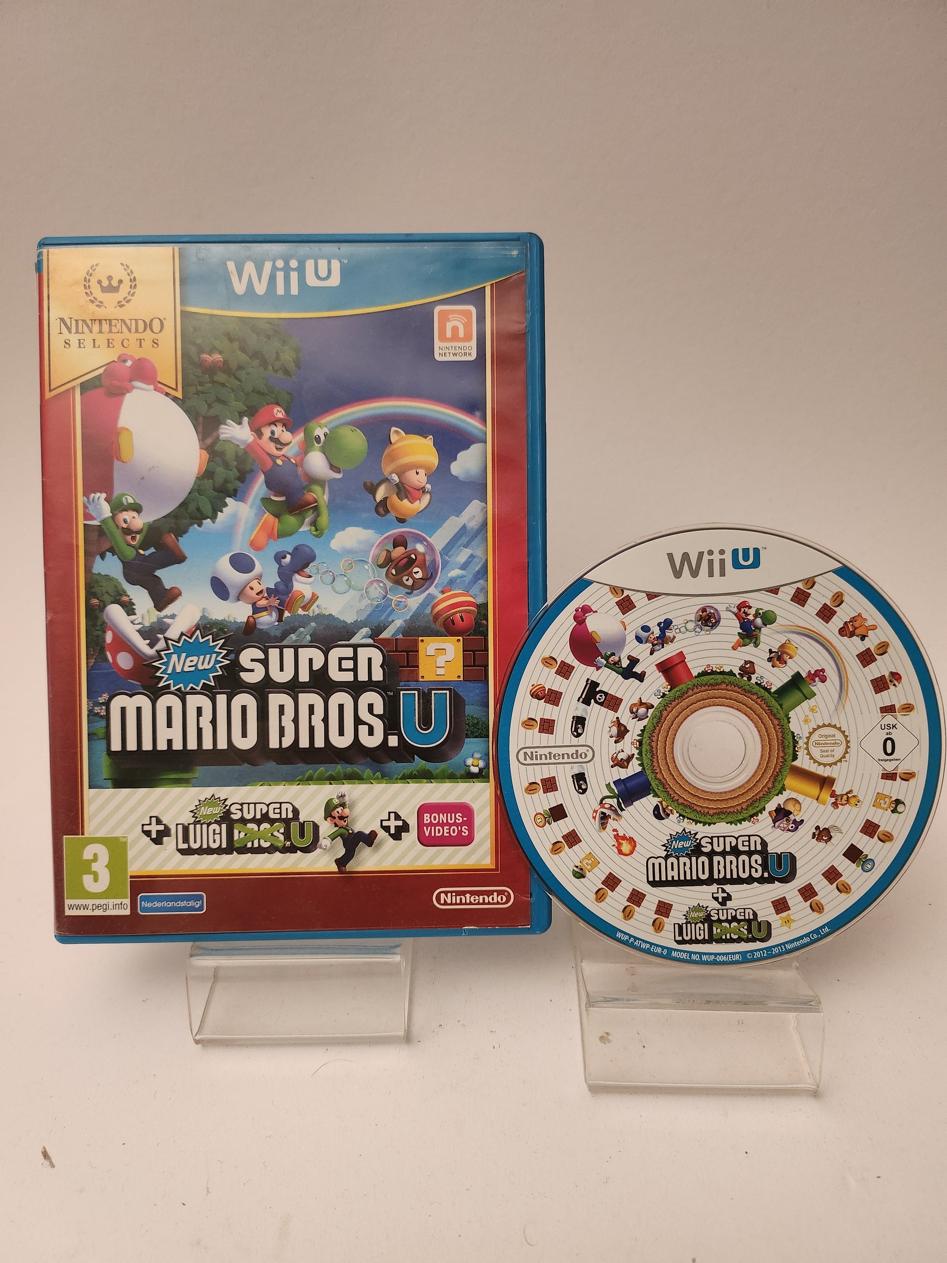 New Super Mario Bros U + New Super Luigi U Nintendo Wii U - Nintendo Wii U Games