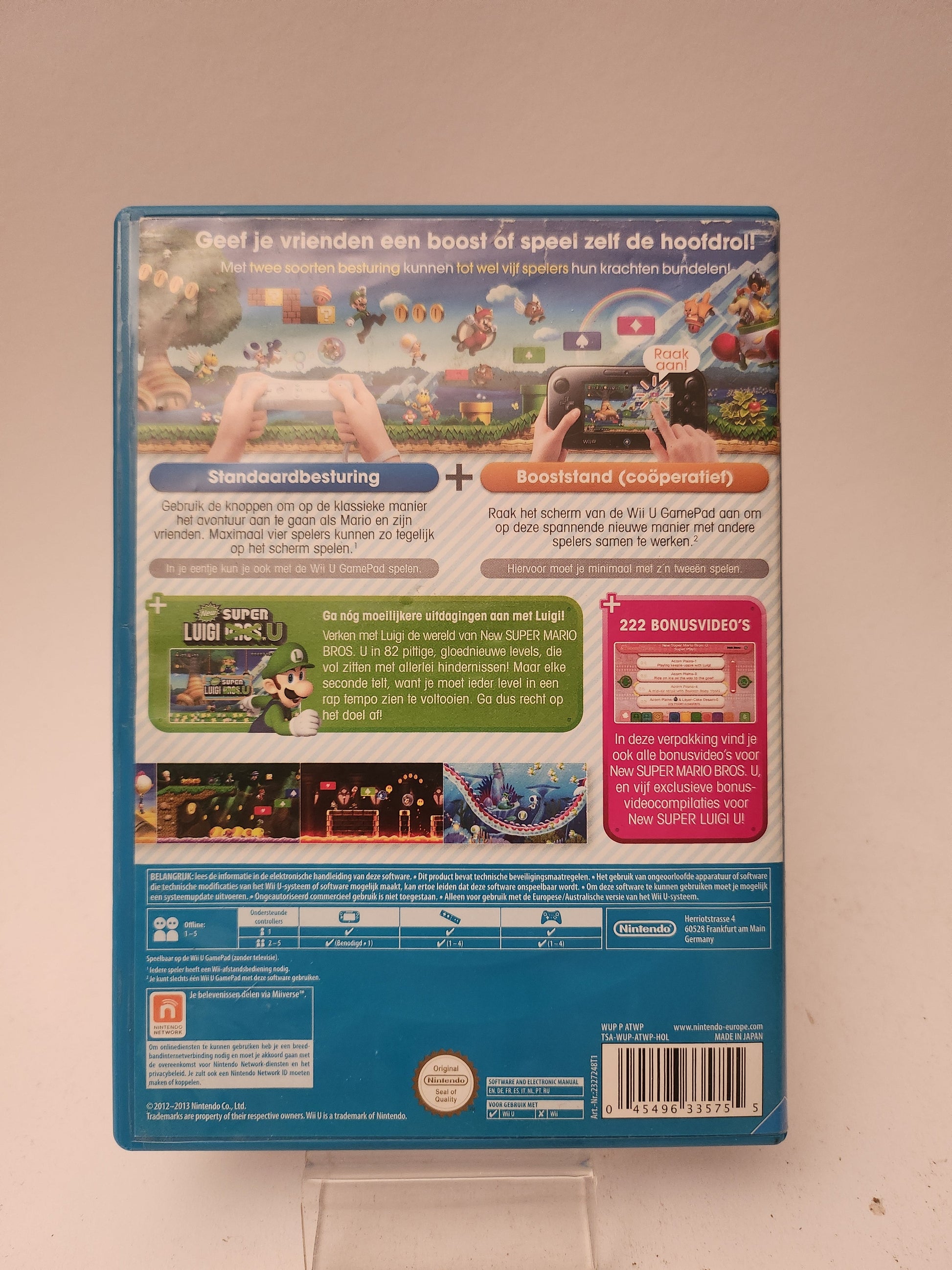 New Super Mario Bros U + New Super Luigi U Nintendo Wii U - Nintendo Wii U Games