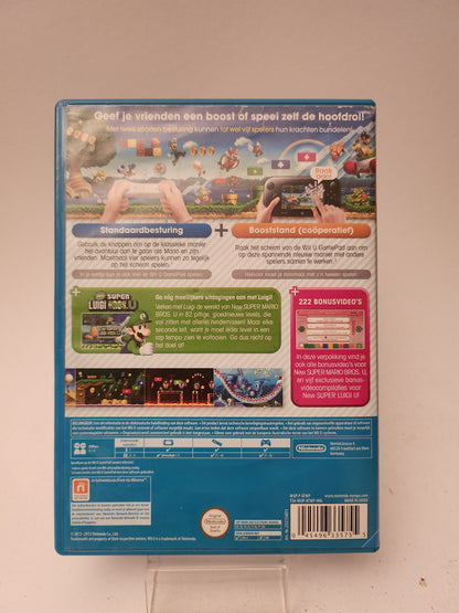 New Super Mario Bros U + New Super Luigi U Nintendo Wii U - Nintendo Wii U Games