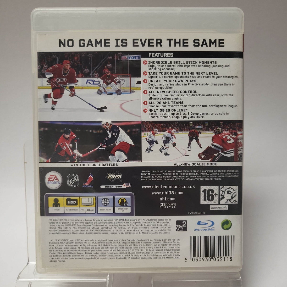 NHL 08 Playstation 3 - Feniks Gameshop