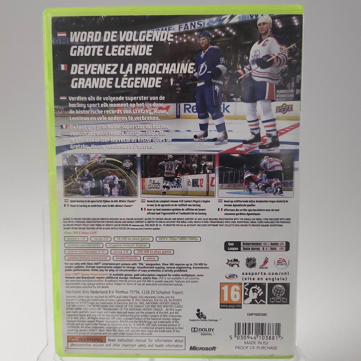 NHL 12 (No Book) Xbox 360 - Feniks Gameshop