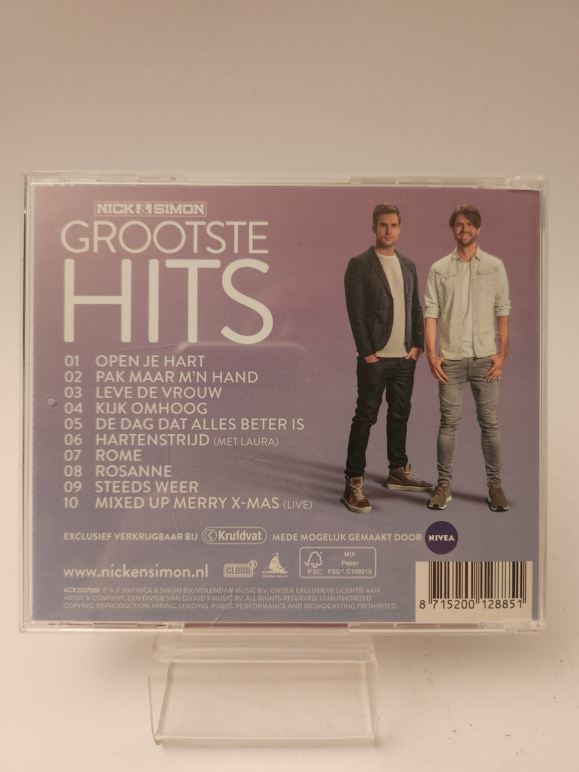 Nick & Simon: Grootste Hits CD - Cd