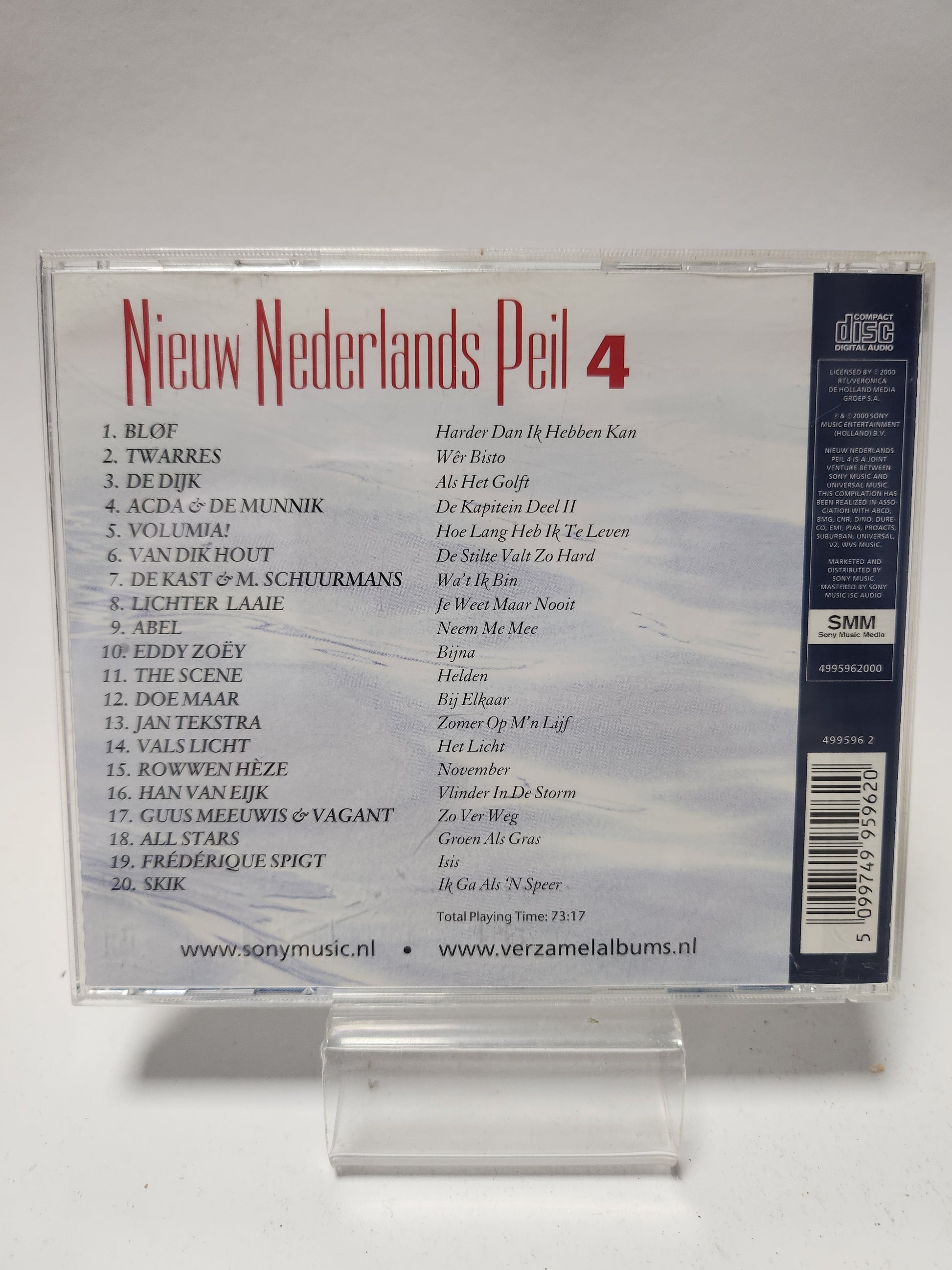 Nieuw Nederlands Peil 4 CD - Cd