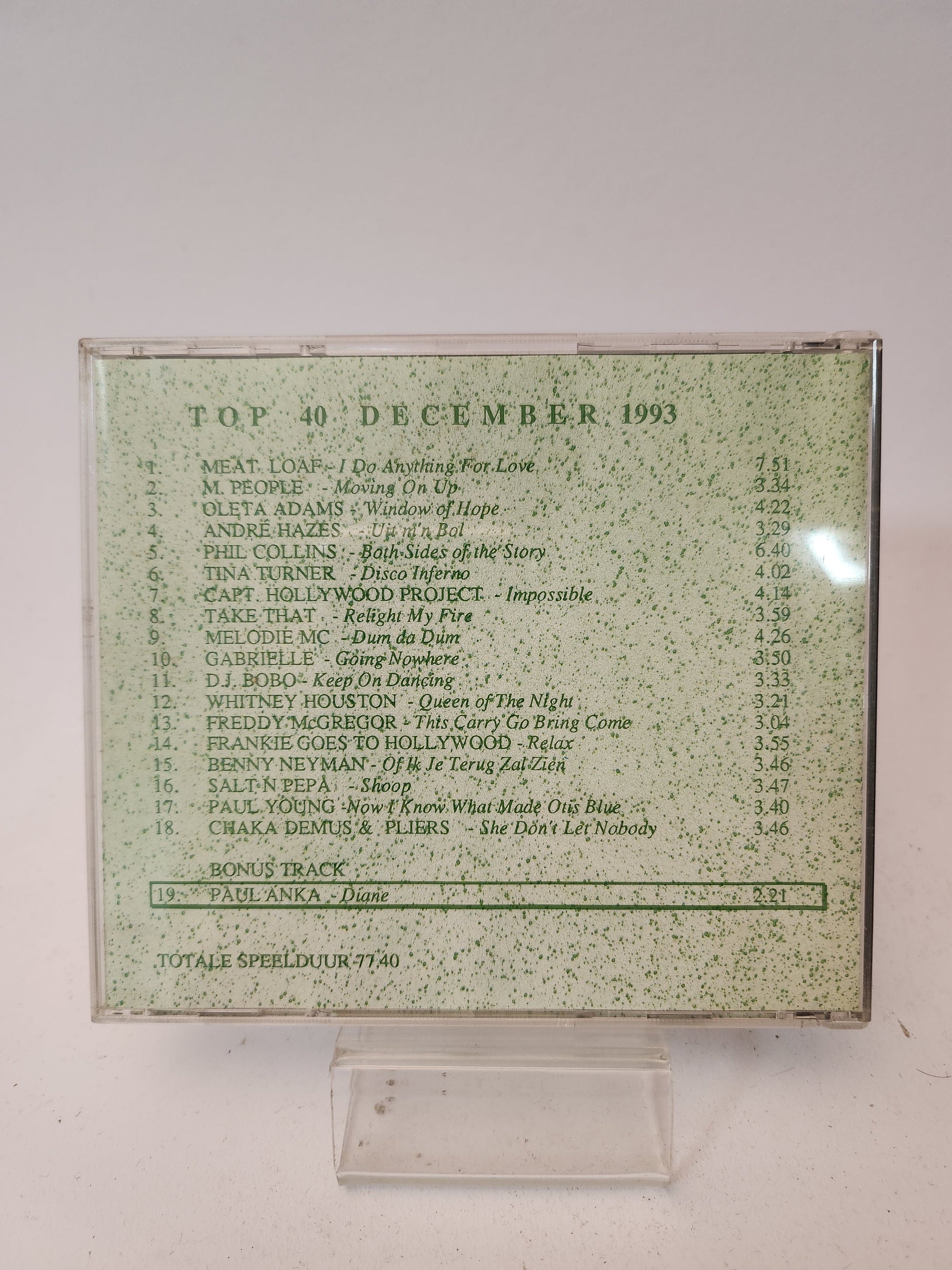 Nieuwe Top 40 Hits December ’93 CD - Cd