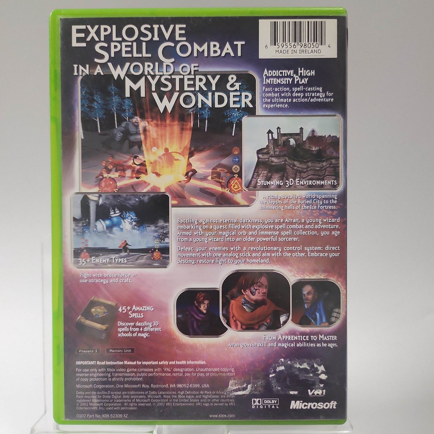 Night Caster Defeat the Darkness Xbox Original - Feniks Gameshop