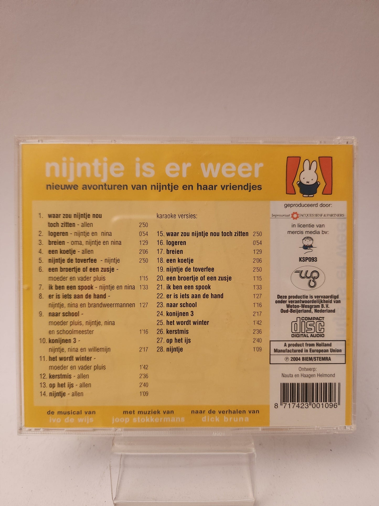 Nijntje is er weer CD - Cd