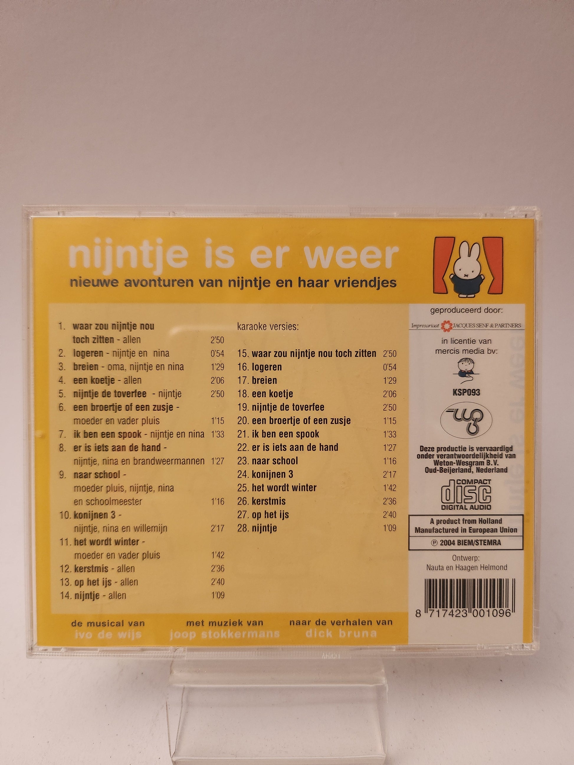 Nijntje is er weer CD - Cd