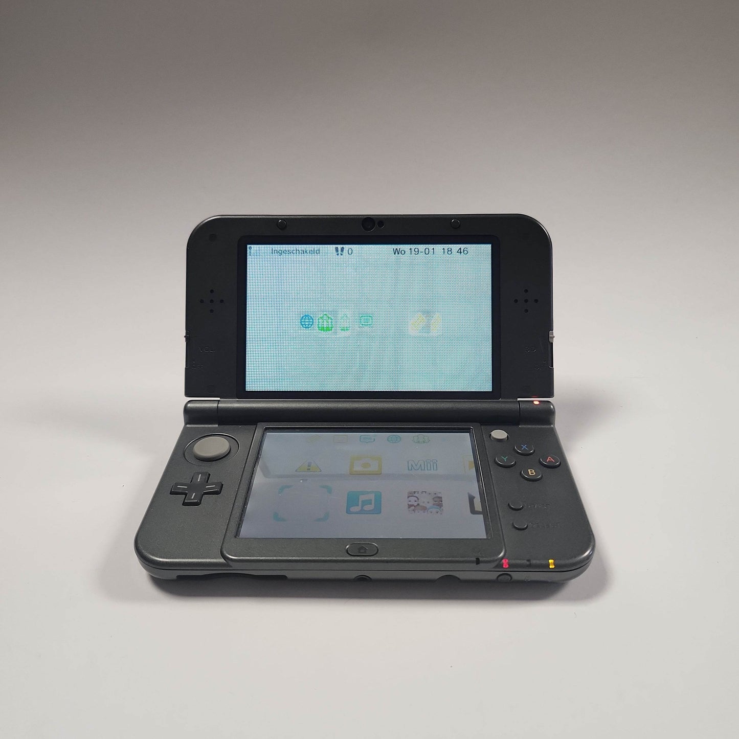 Zwart/ Grijze Nintendo 3DS XL - Feniks Gameshop