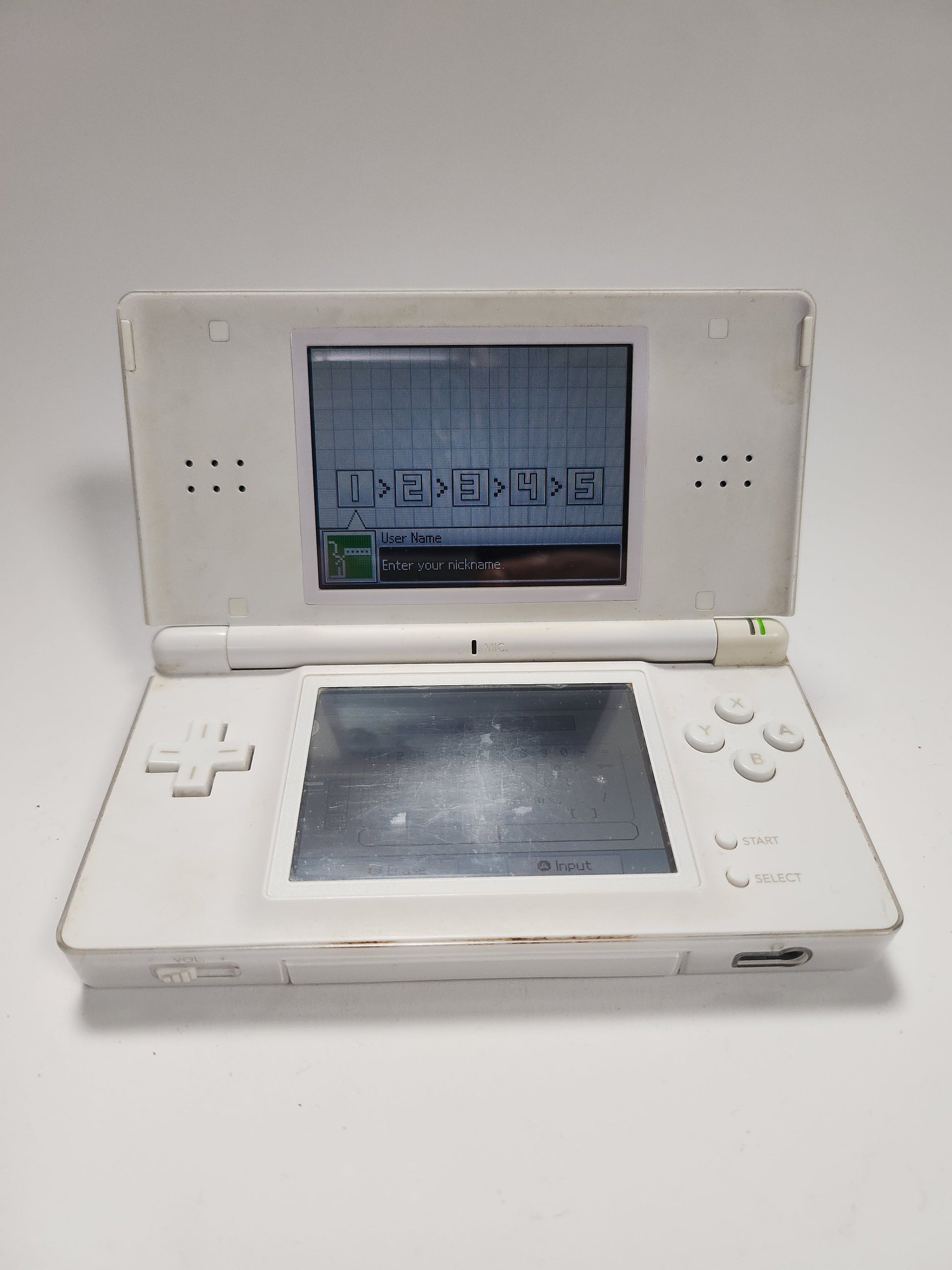 Nintendo DS Lite Wit met Charger - Nintendo DS Consoles