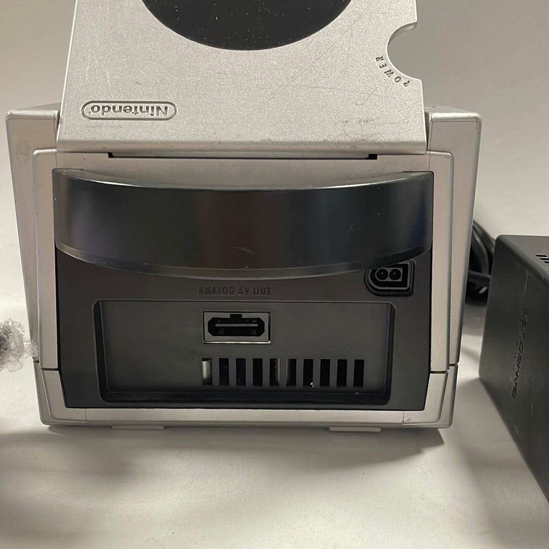 Nintendo Gamecube Zilver + 1 Nieuwe Paarse Controller - Feniks Gameshop