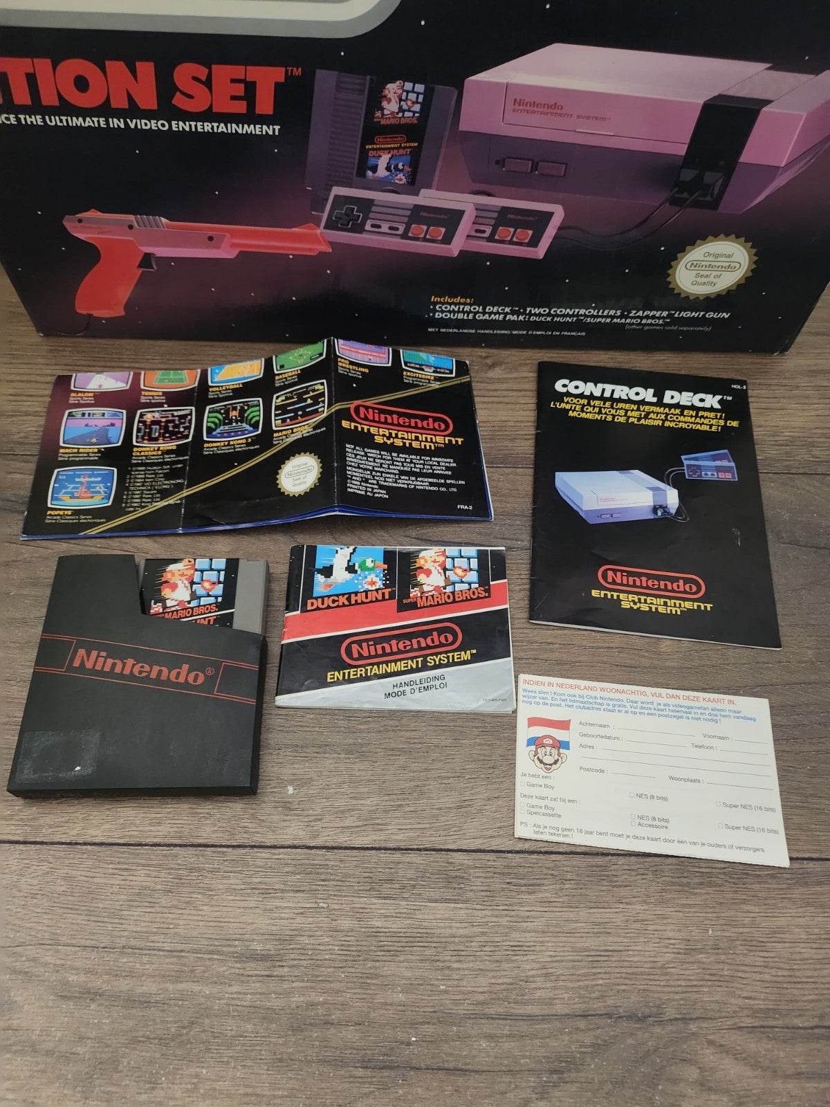 Nintendo Entertainment System Action Set in doos NES - Feniks Gameshop