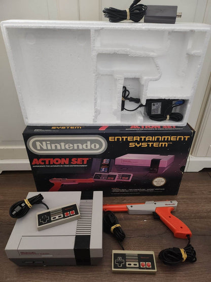 Nintendo Entertainment System Action Set in doos NES - Feniks Gameshop