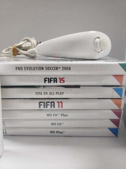 Complete Wii Set + 7 games - Feniks Gameshop