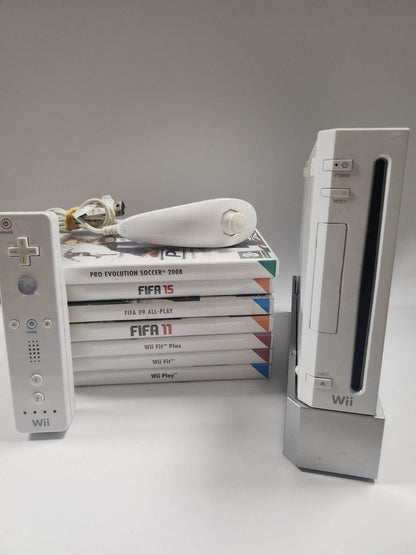 Complete Wii Set + 7 games - Feniks Gameshop