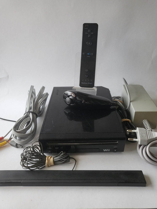 Complete Nintendo Wii Zwart - Feniks Gameshop