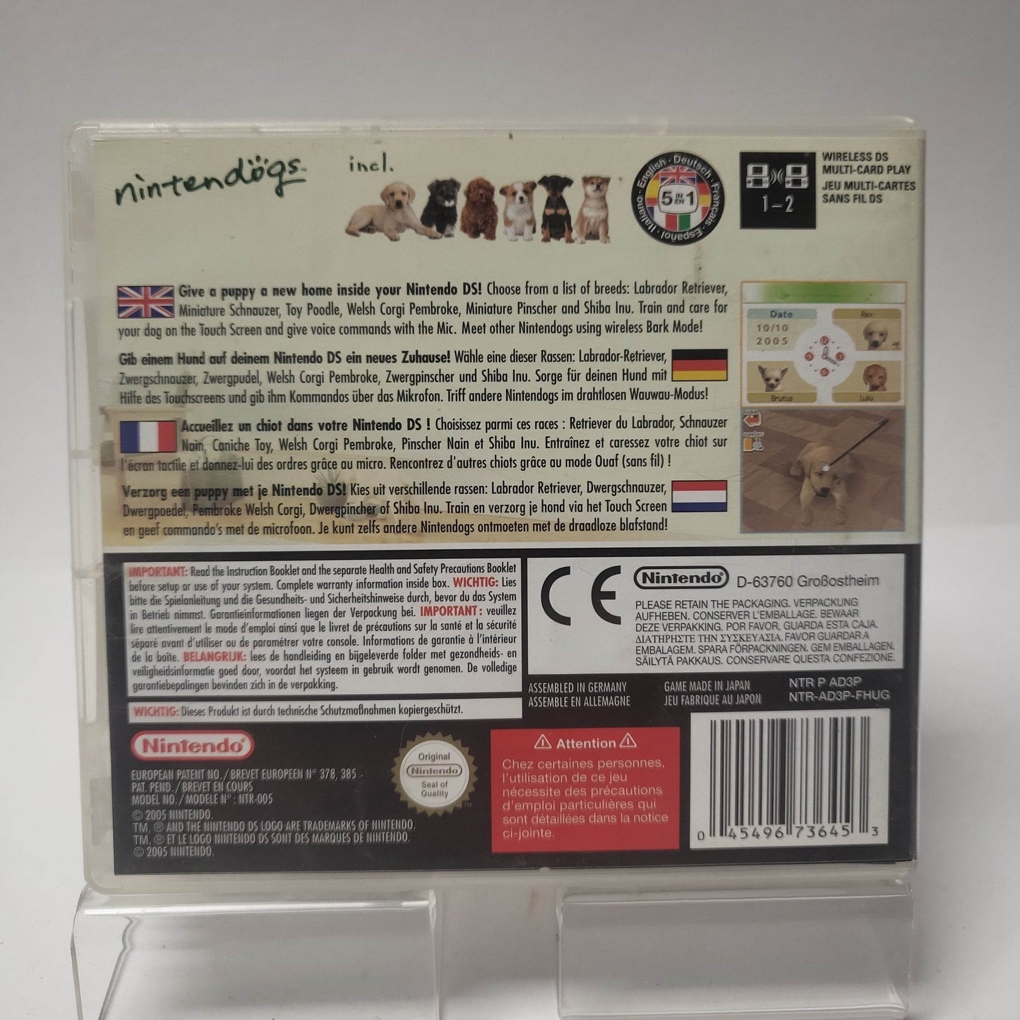 Nintendogs Lab & Friends American Edition Nintendo DS - Feniks Gameshop