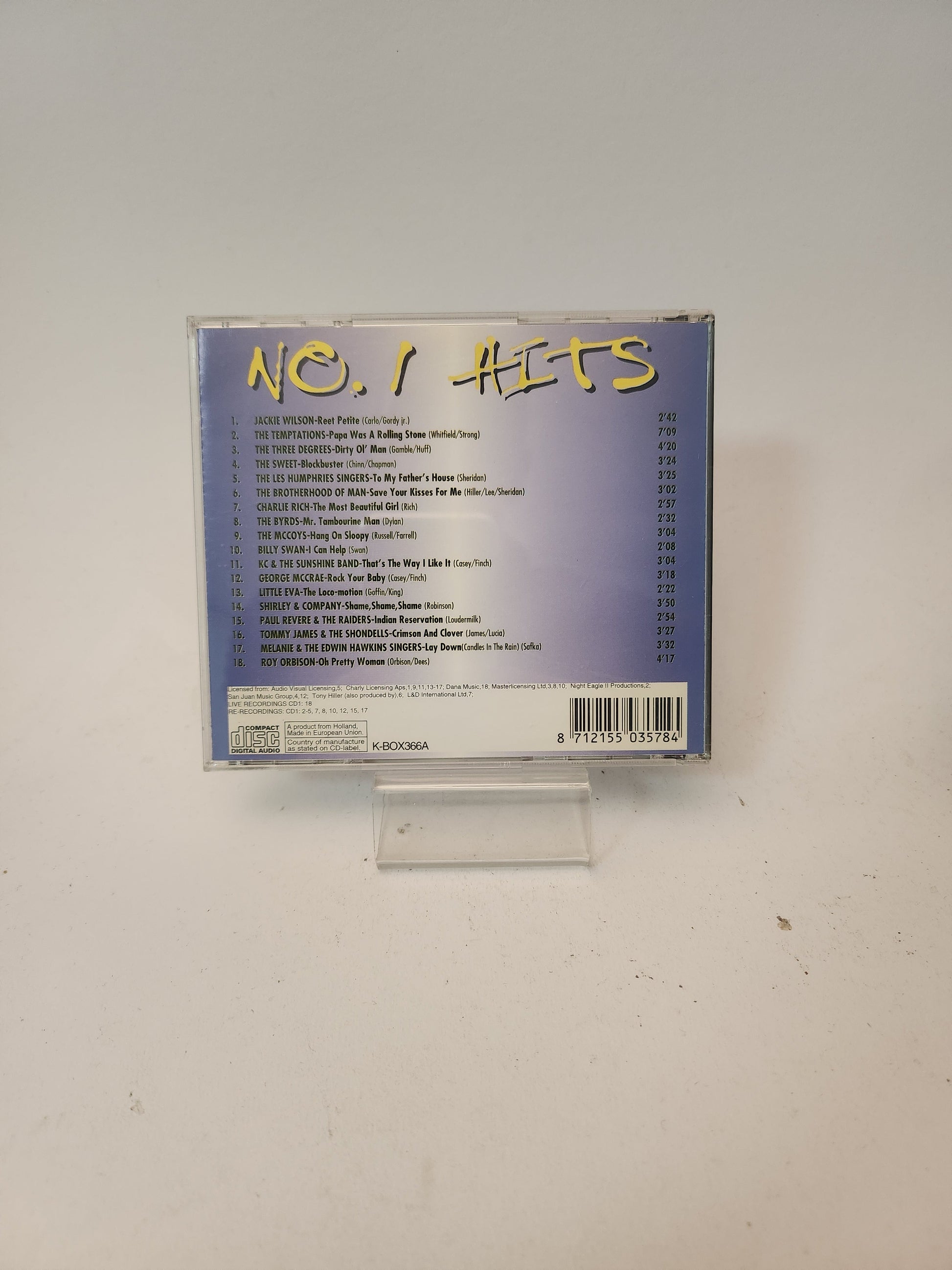 No 1 Hits CD1 - Cd