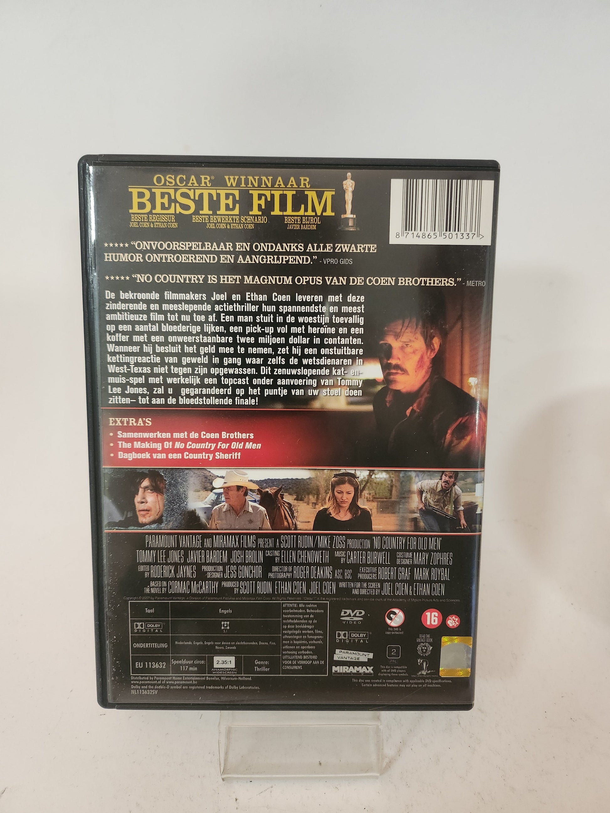 No Country for Old Men DVD - Dvd Volwassenen