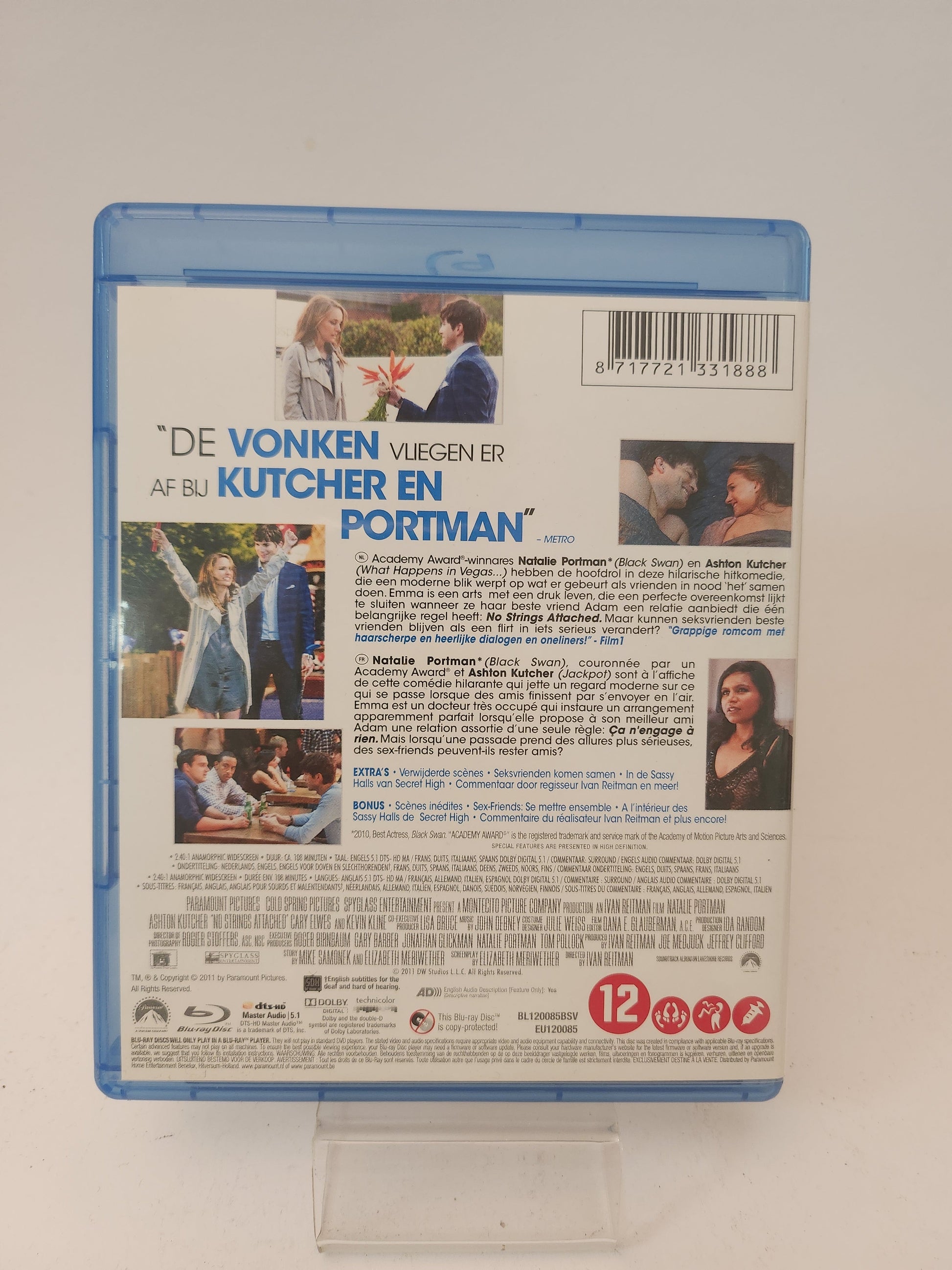 No Strings Attached Blu-Ray - Blu-Ray