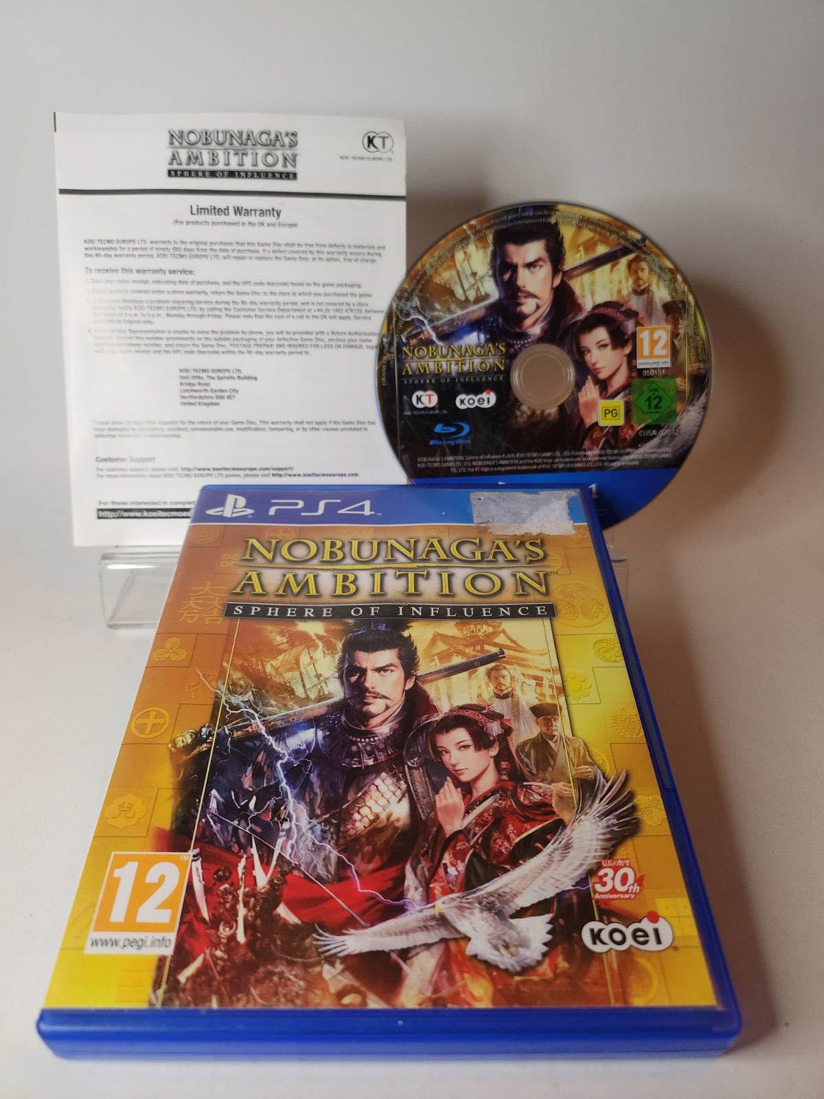 Nobunaga's Ambition Sphere of Influence Playstation 4 - Feniks Gameshop