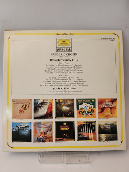 Nocturnes 1 - 10: Frédéric Chopin - Tamas Vasary LP Vinyl - Lp Vinyl