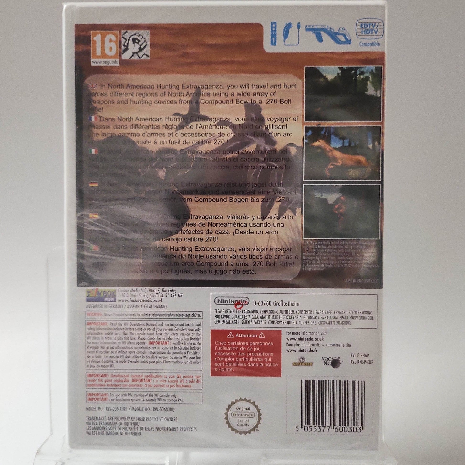 North American Hunting Extravaganza Geseald Nintendo Wii - Feniks Gameshop