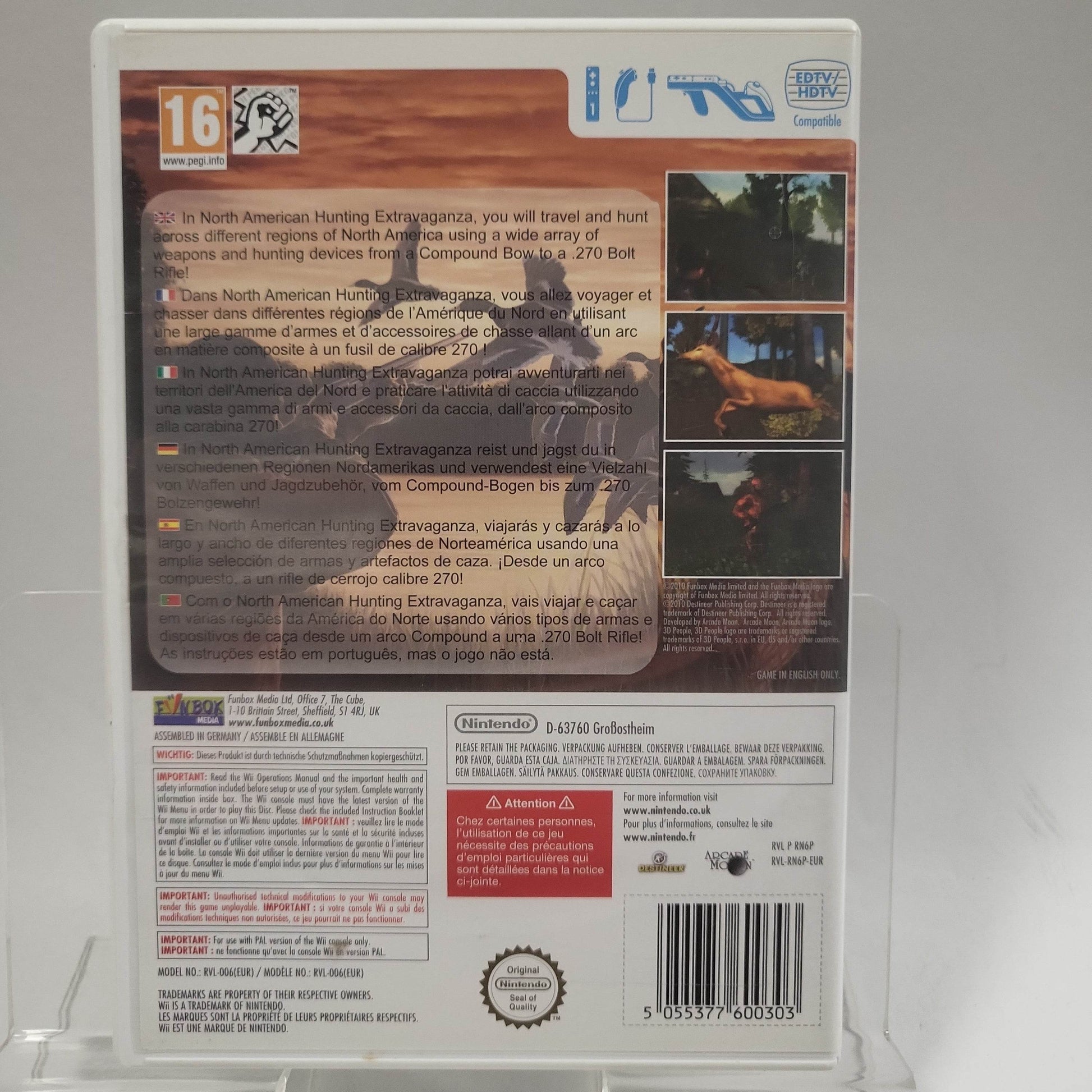 North American Hunting Extravaganza Nintendo Wii - Feniks Gameshop