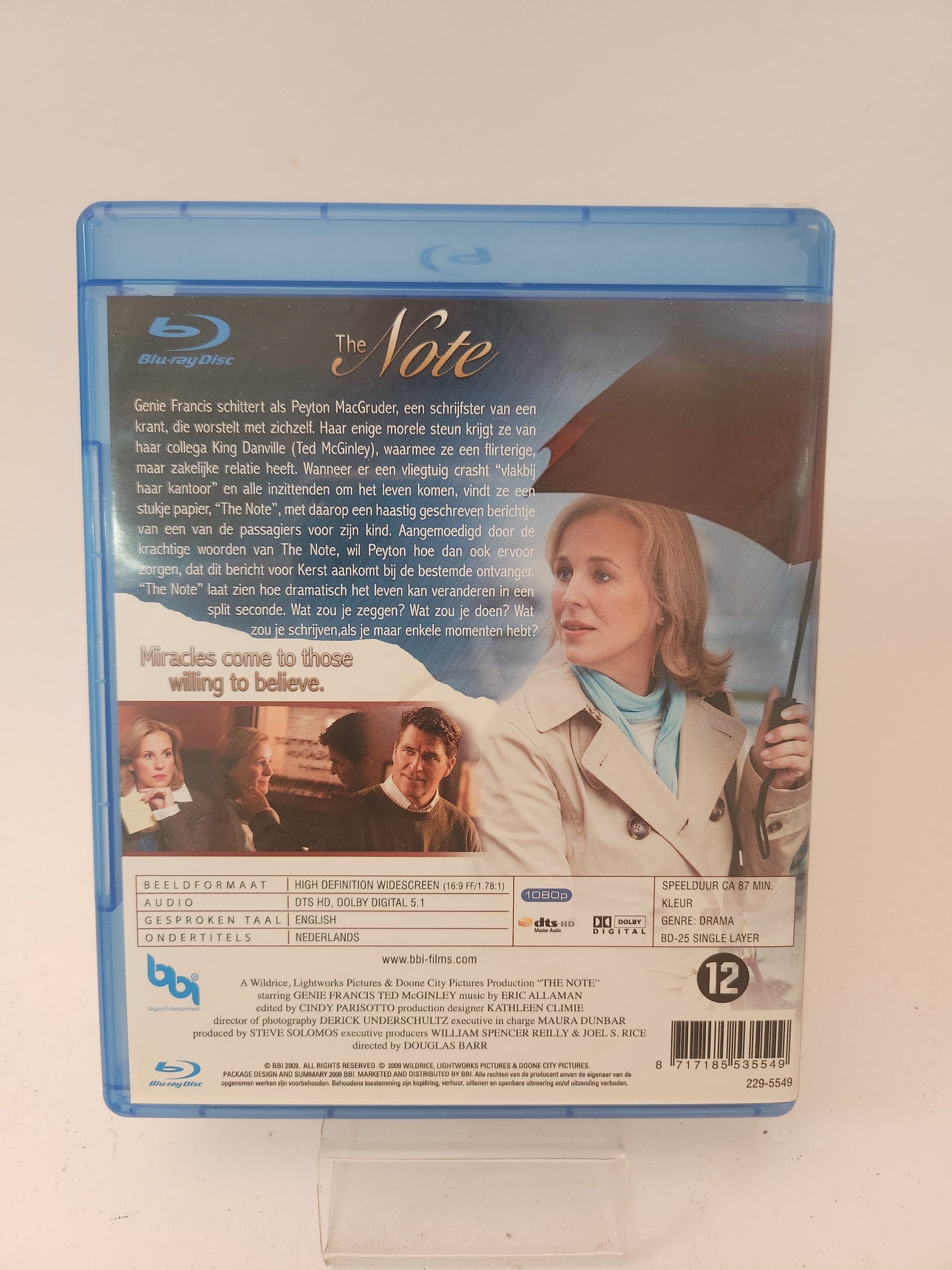 Note Blu-Ray - Blu-Ray