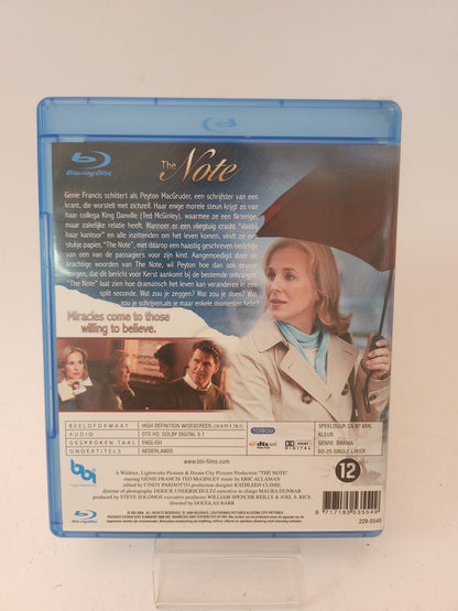 Note Blu-Ray - Blu-Ray