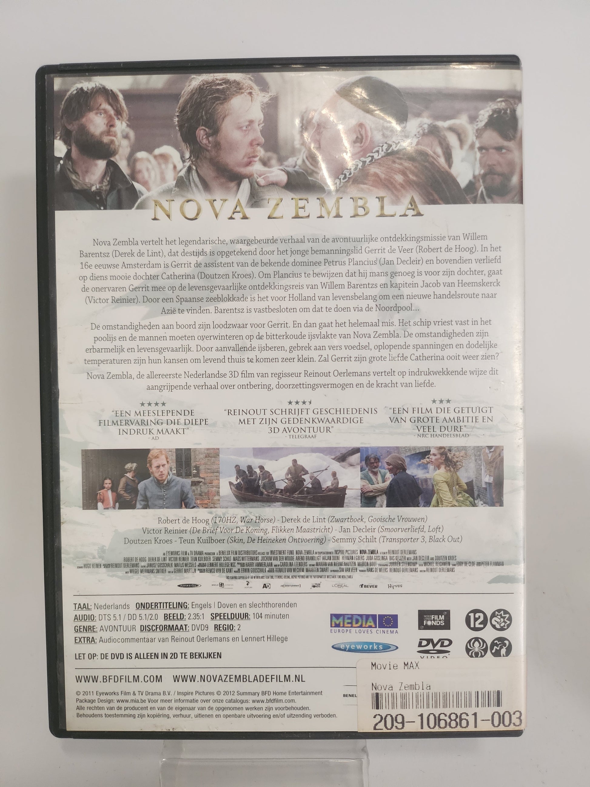 Nova Zembla Dvd - Dvd Volwassenen
