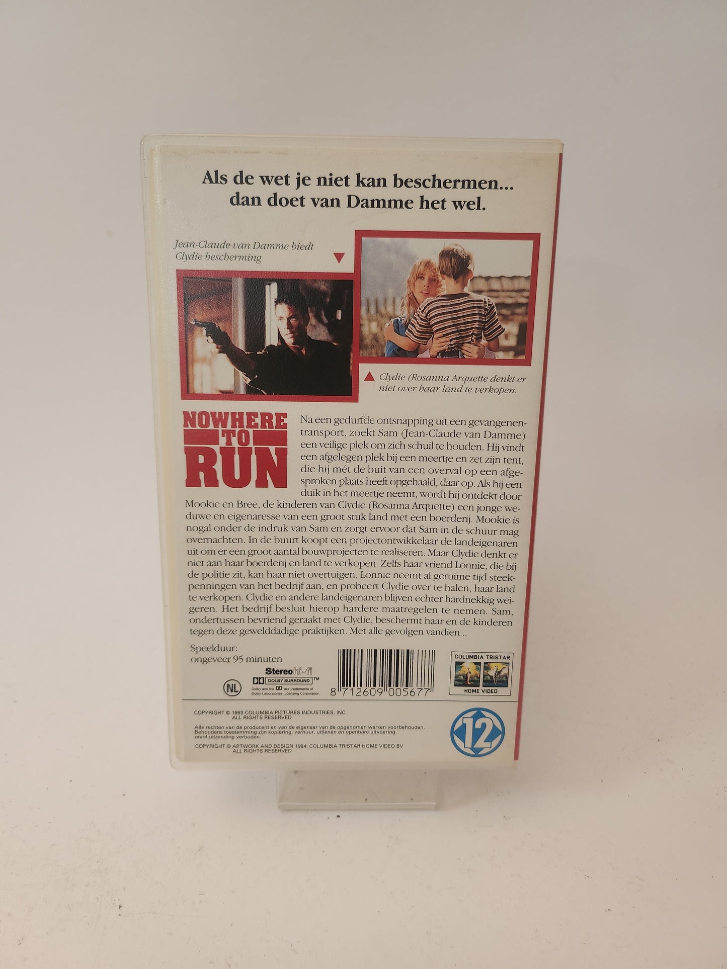 Nowhere to Run VHS - VHS Volwassenen