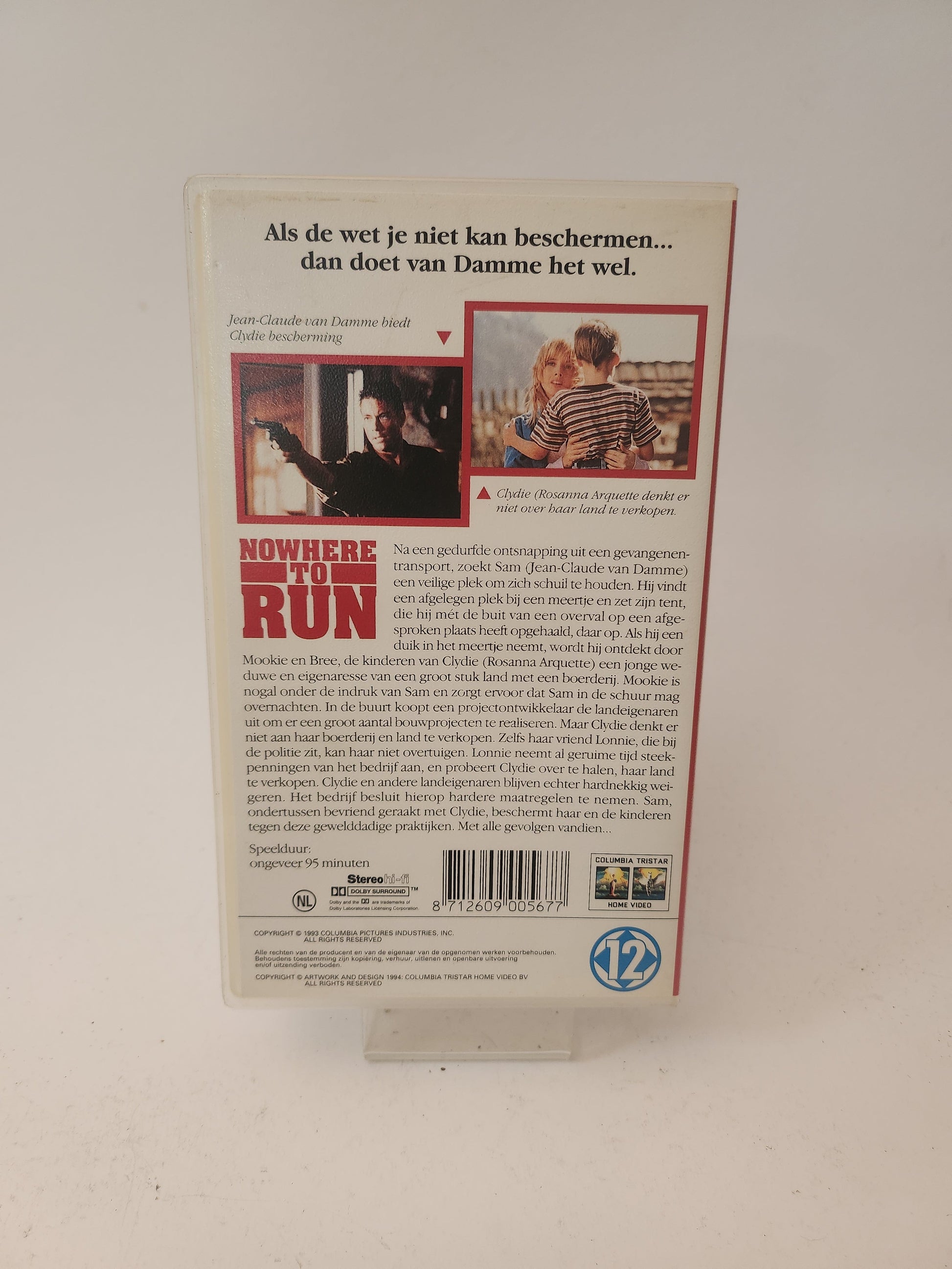 Nowhere to Run VHS - VHS Volwassenen