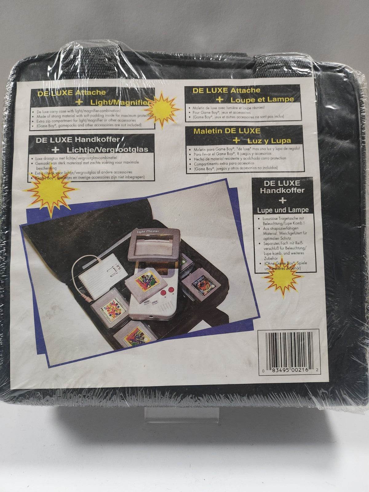 Geseald Nuby de Luxe Handkoffer & Licht + Vergrootglas Nintendo Game Boy Classic - Feniks Gameshop