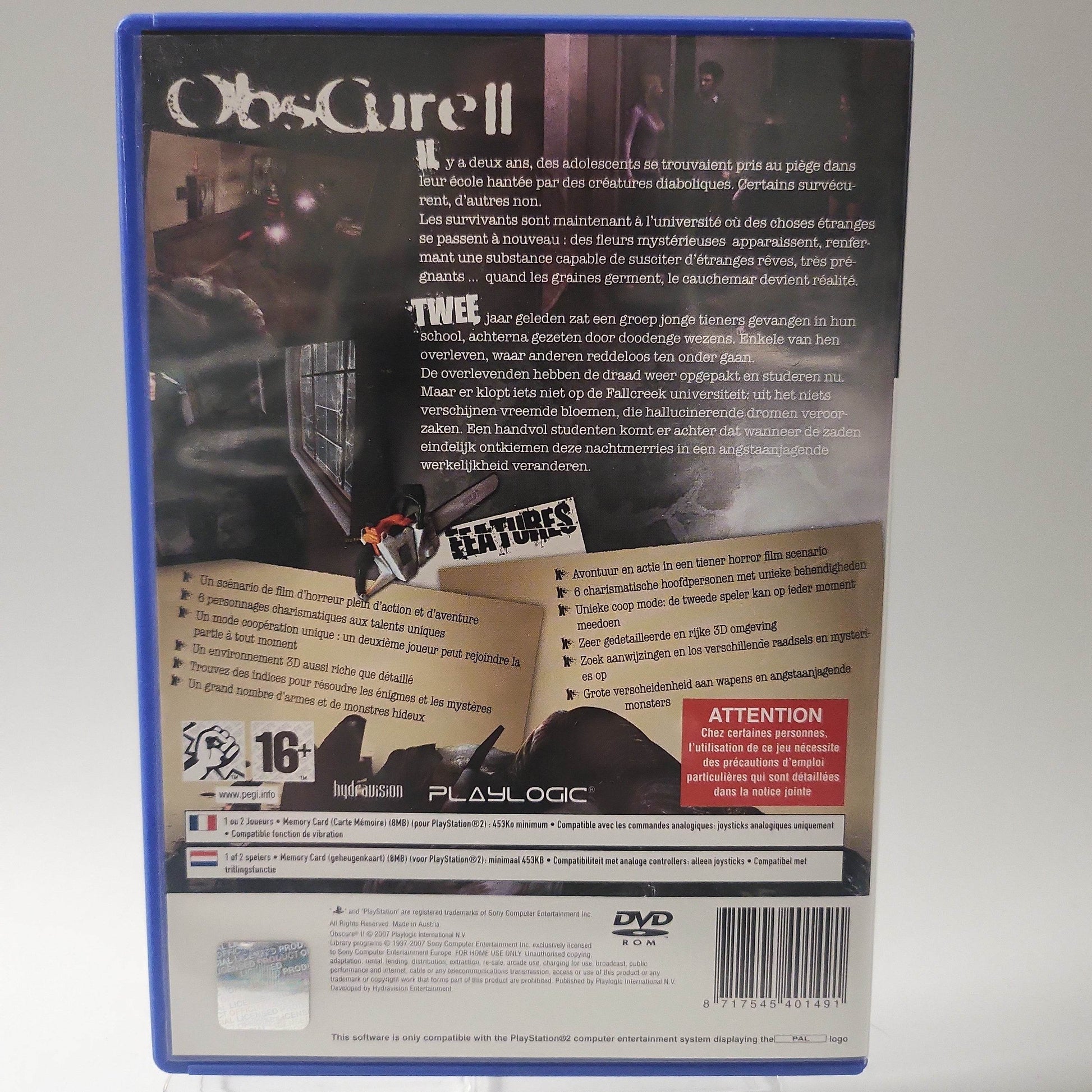 Obscure II Playstation 2 - Feniks Gameshop