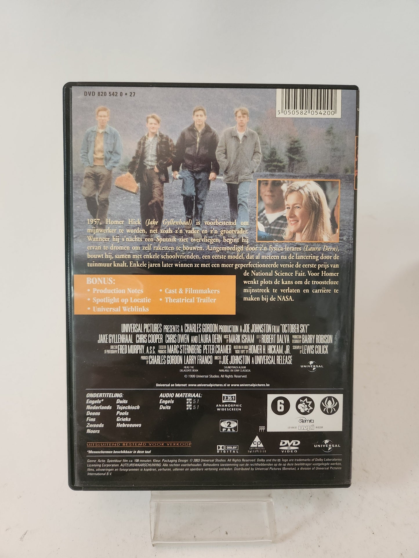 October Sky Dvd - Dvd Volwassenen