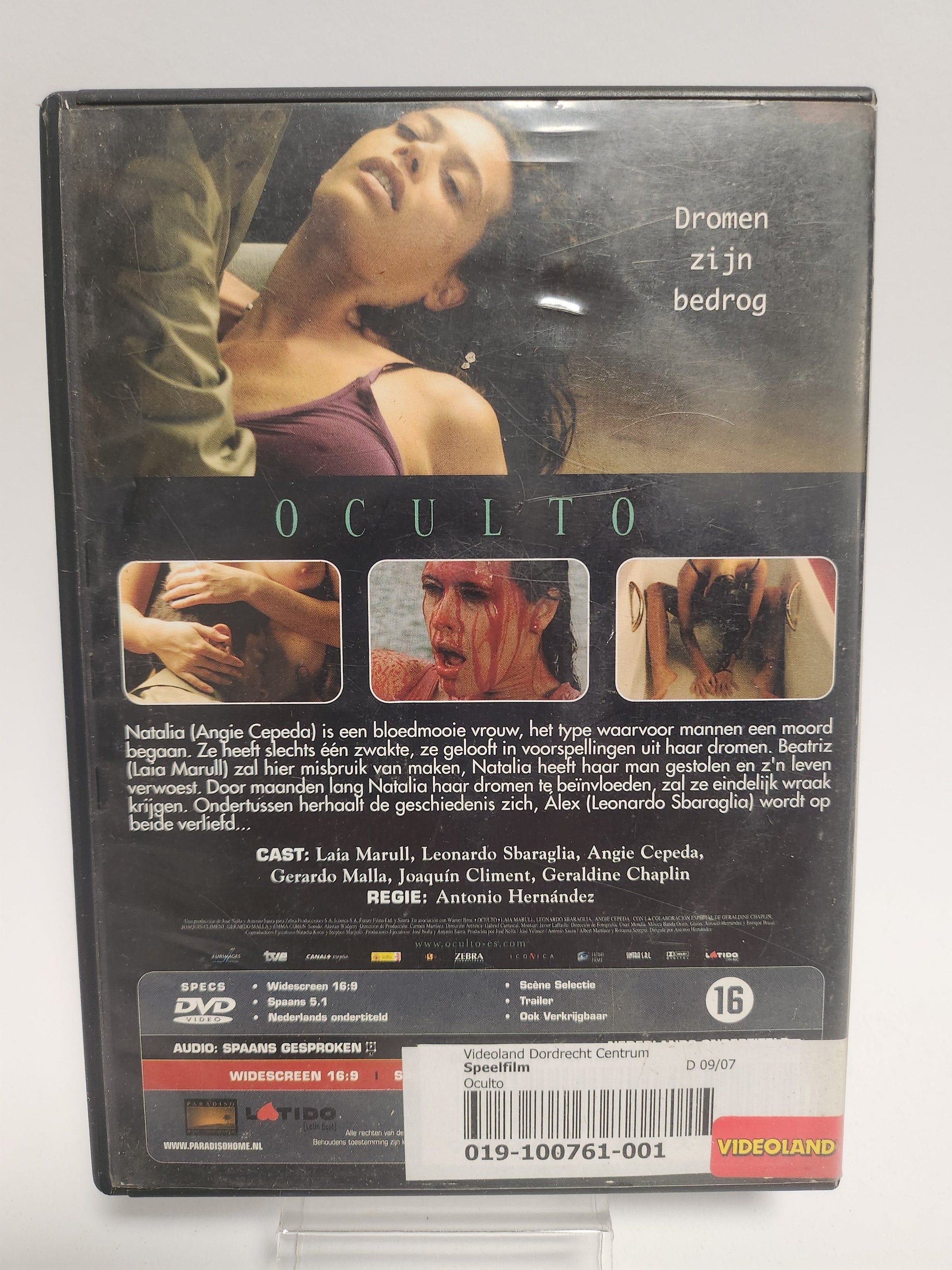 Oculto Dvd - Dvd Volwassenen