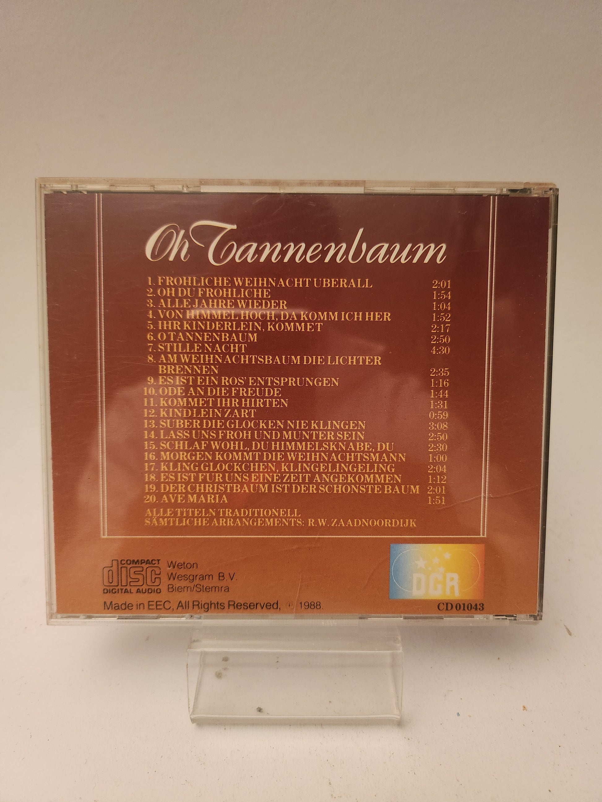Oh Tannenbaum CD - Cd