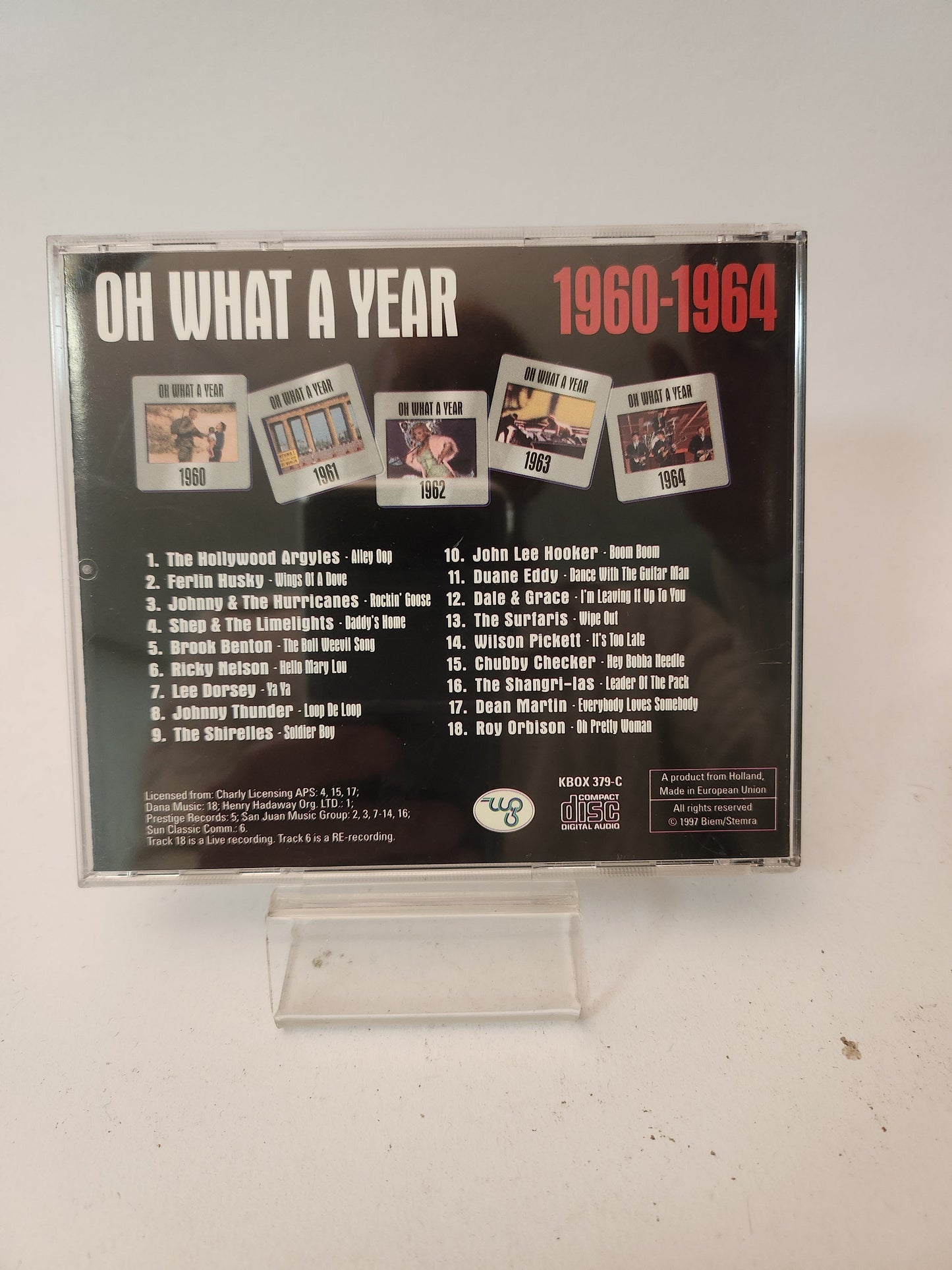 Oh What a Year: 1960 - 1964 CD - Cd