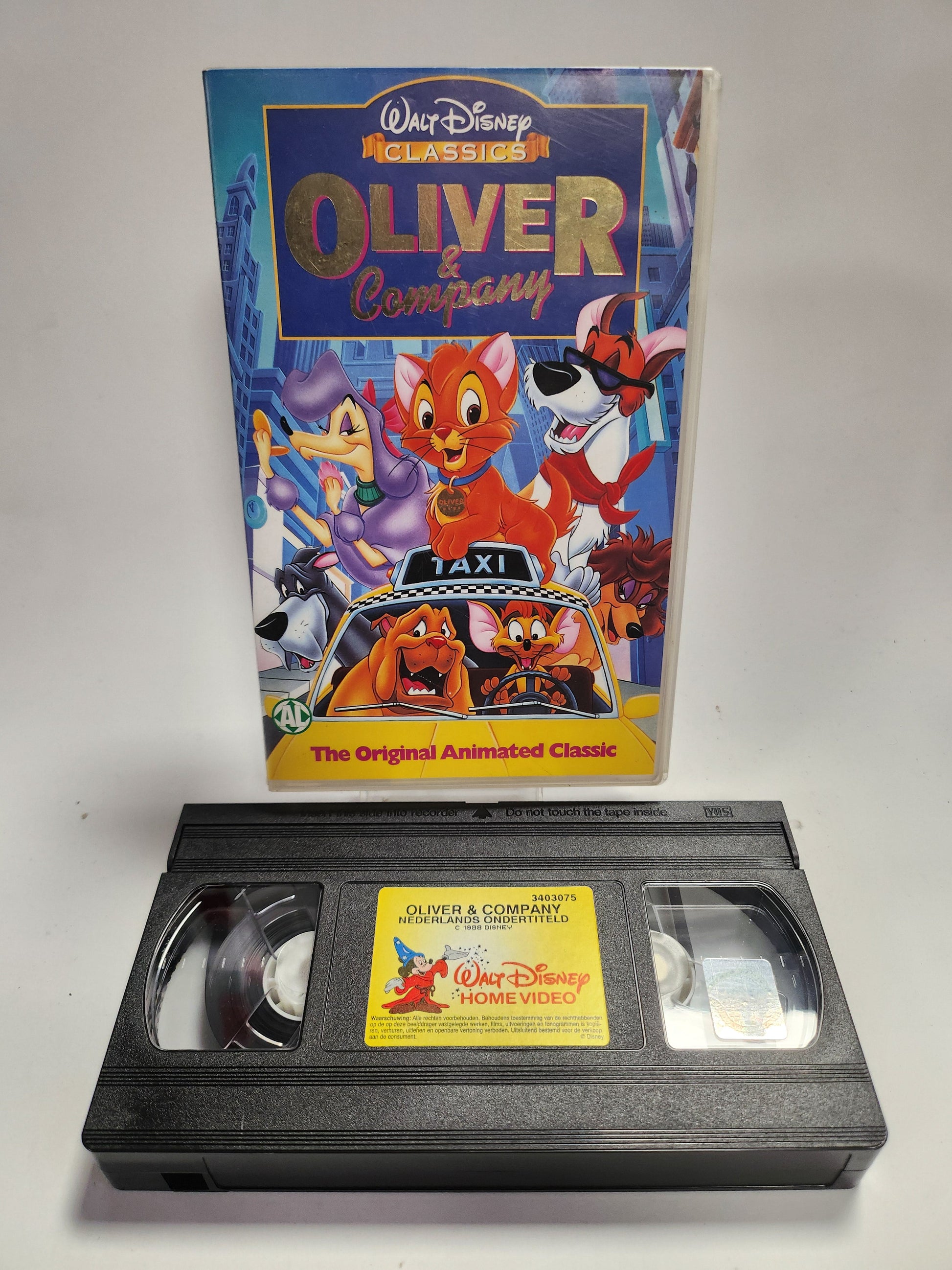 Oliver & Company Dvd Kids - VHS Kids