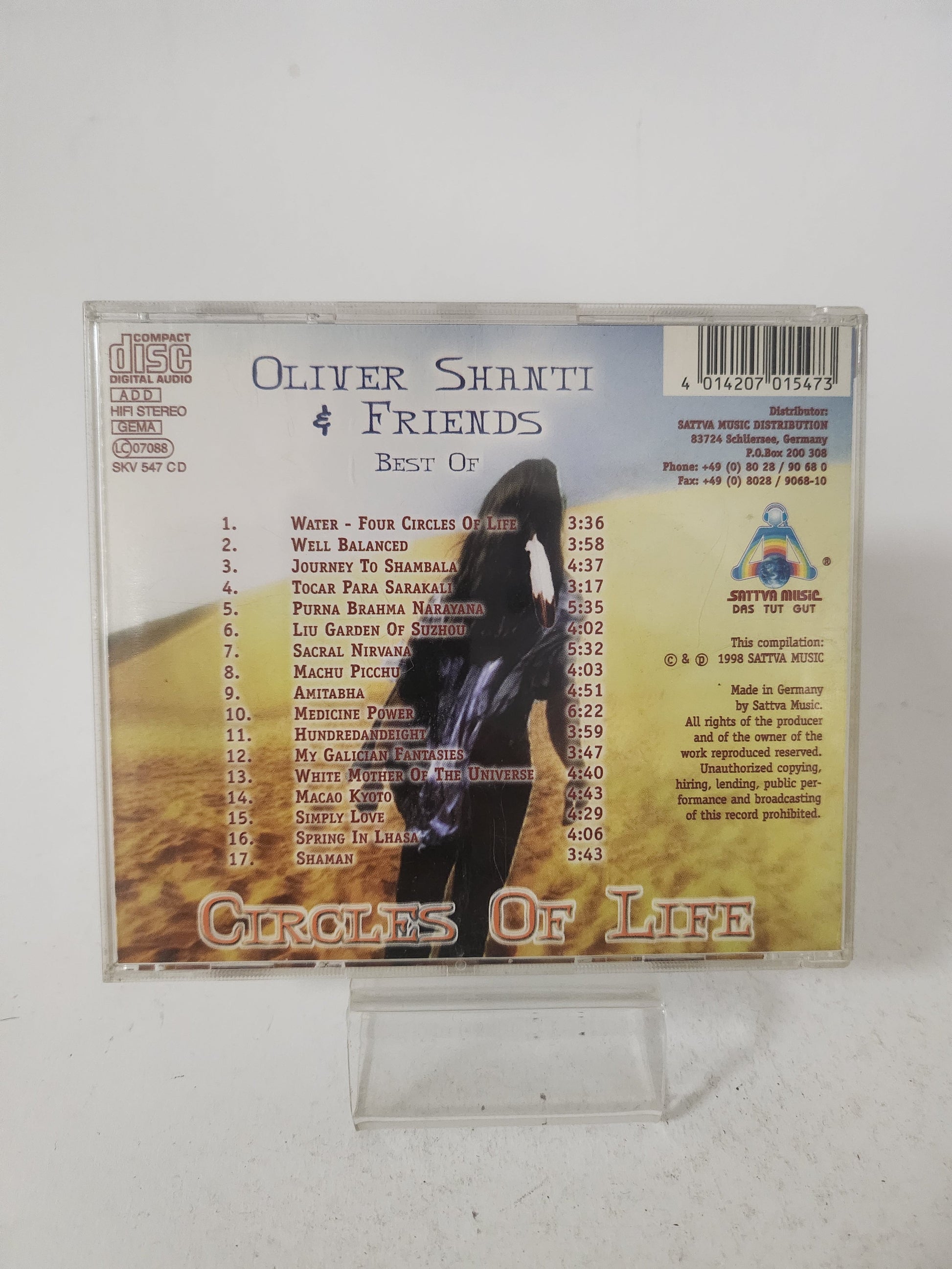 Oliver Shanti & Friends: Circle of Life CD - Cd