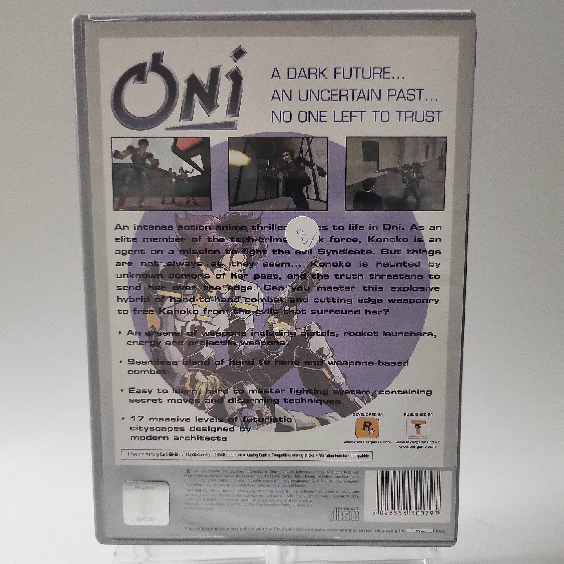 Oni Platinum Edition Playstation 2 - Feniks Gameshop