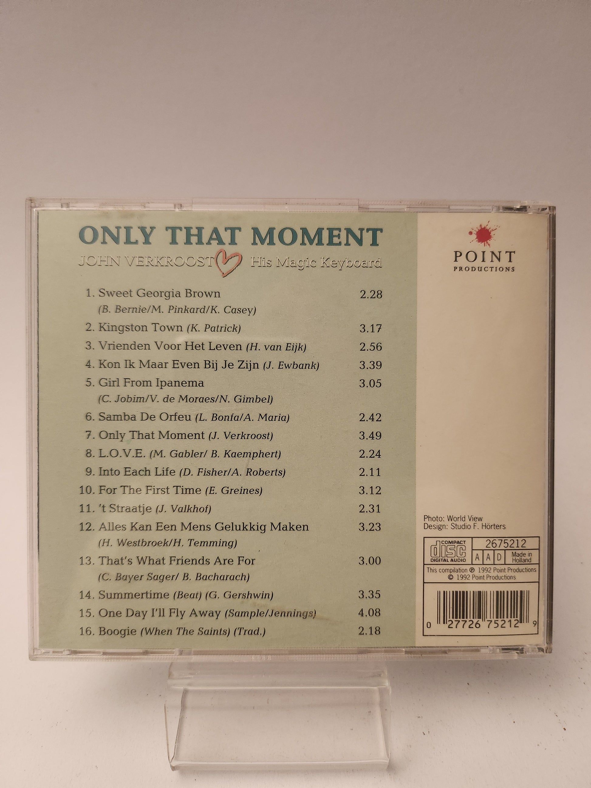 Only That Moment CD - Cd