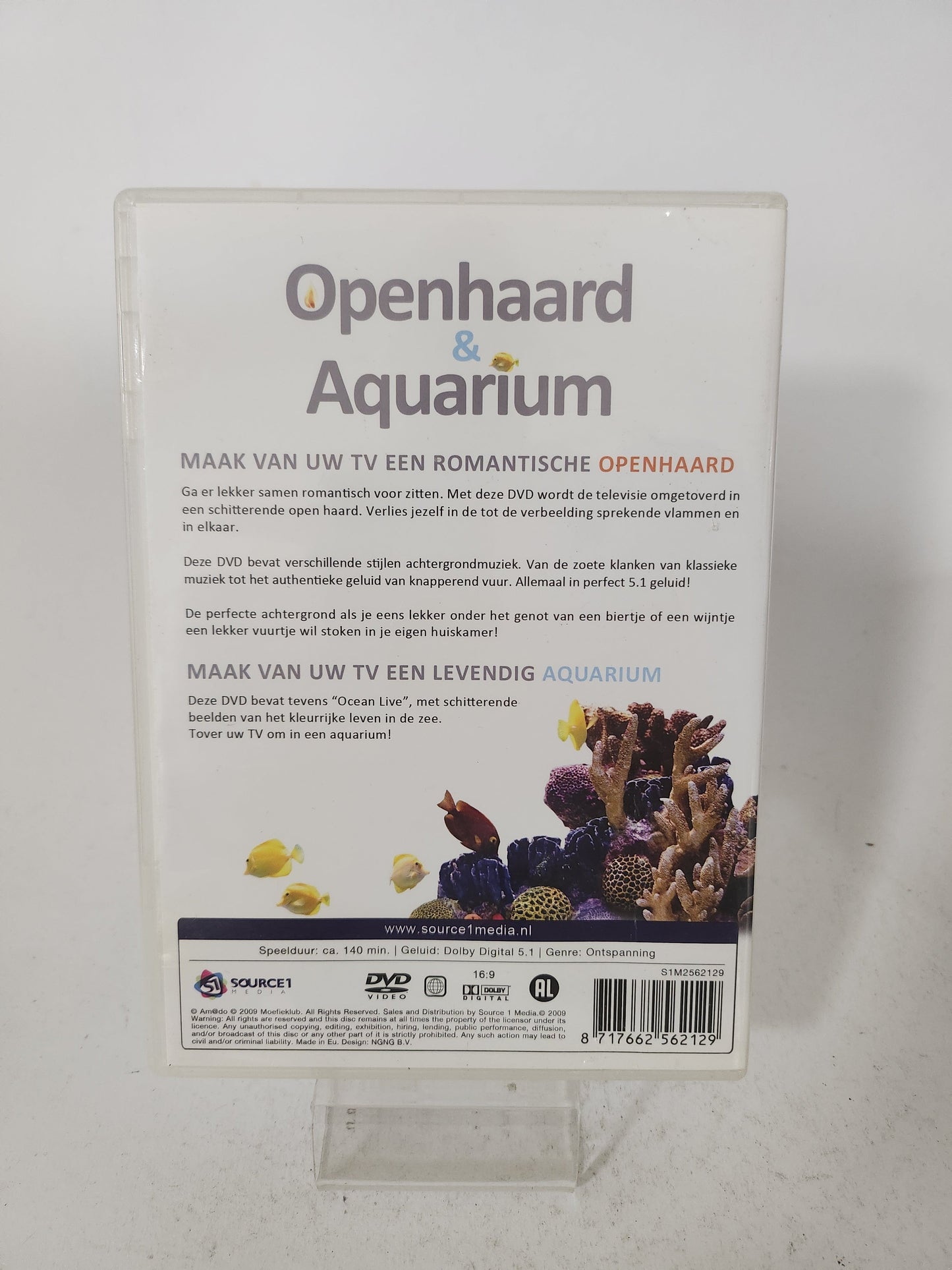 Openhaard & Aquarium Dvd - Dvd Volwassenen