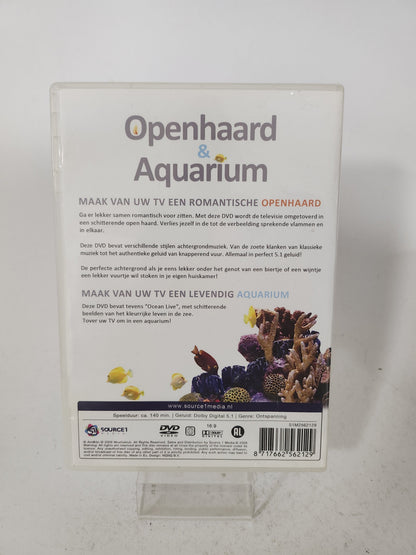 Openhaard & Aquarium Dvd - Dvd Volwassenen
