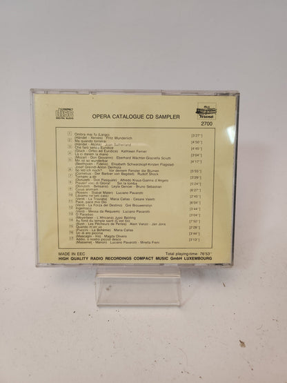 Opera Catalogue Sampler CD - Cd